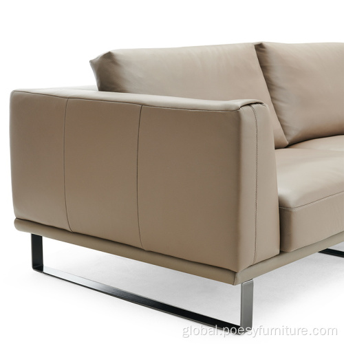 Leather Sofa living room modular modern sofa sets Factory